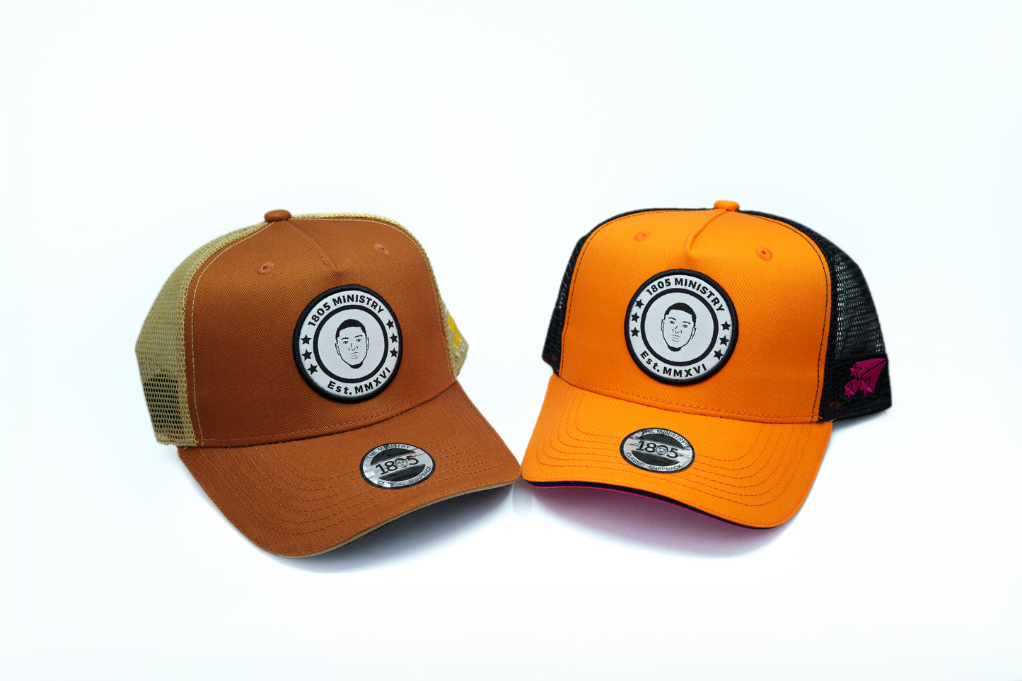 Shooting Star - Orange x Black